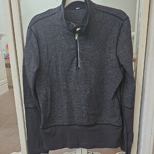 lululemon athletica Black Zip Up Jacket